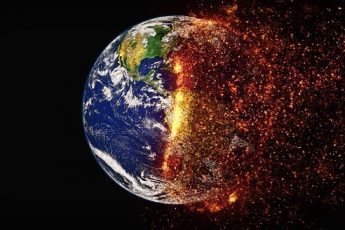 Climate change planet Earth