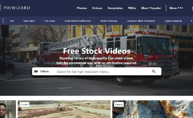 PikWizard: A Treasure Trove of Free Videos for Your Visual Projects